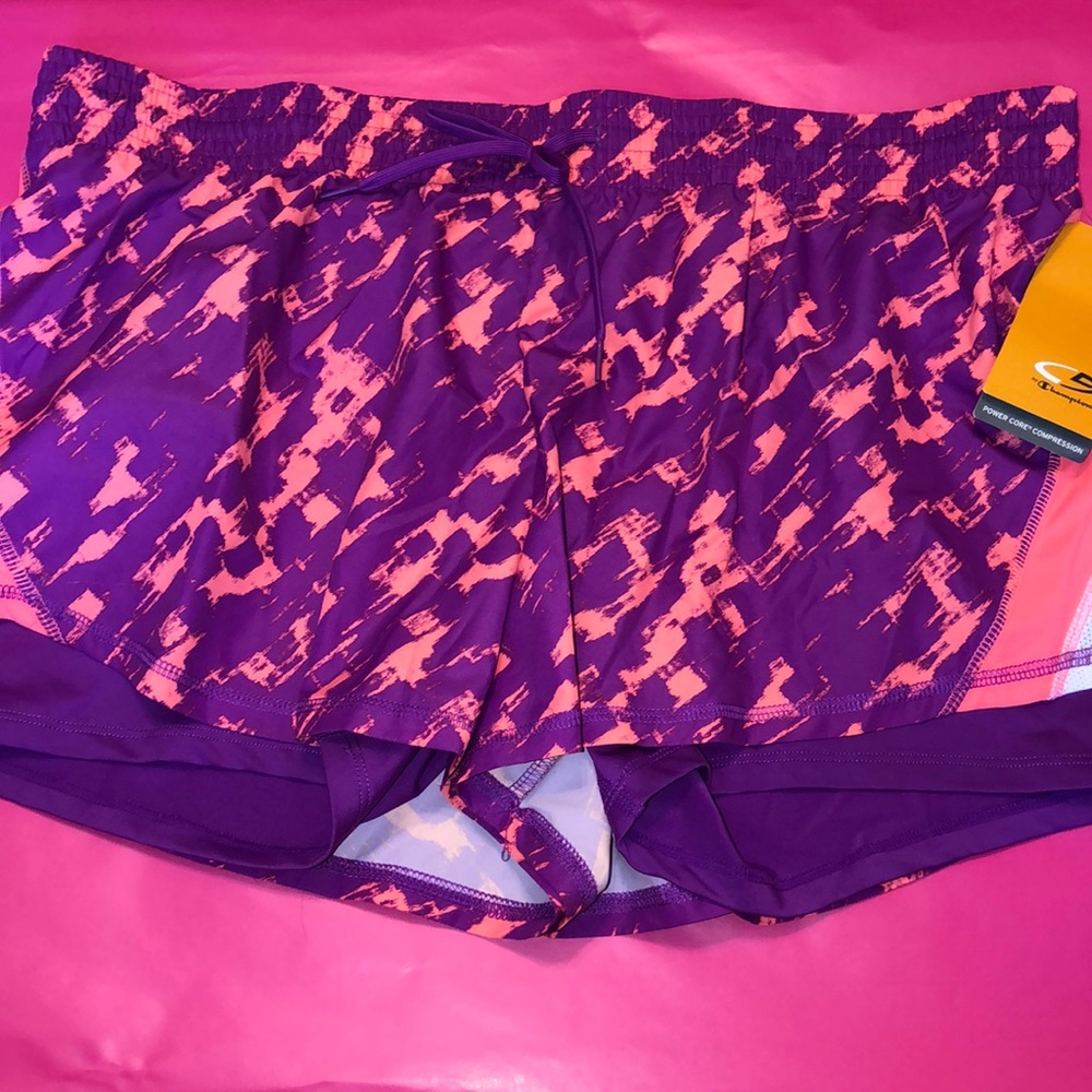 C9 Champion Track Shorts w/ Built In Spandex NWT